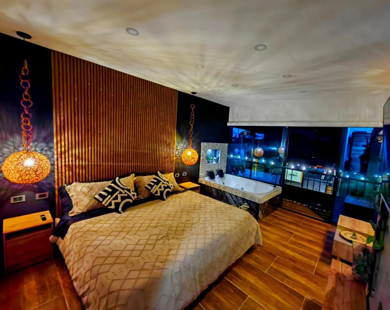 Habitacion Deluxe 2 Con Jacuzzi A 20 Mt Del Parque サレント エクステリア 写真