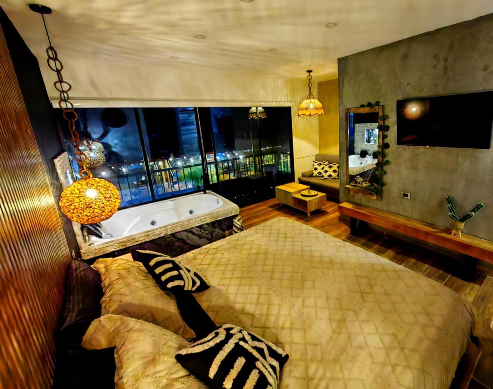 Habitacion Deluxe 2 Con Jacuzzi A 20 Mt Del Parque サレント エクステリア 写真