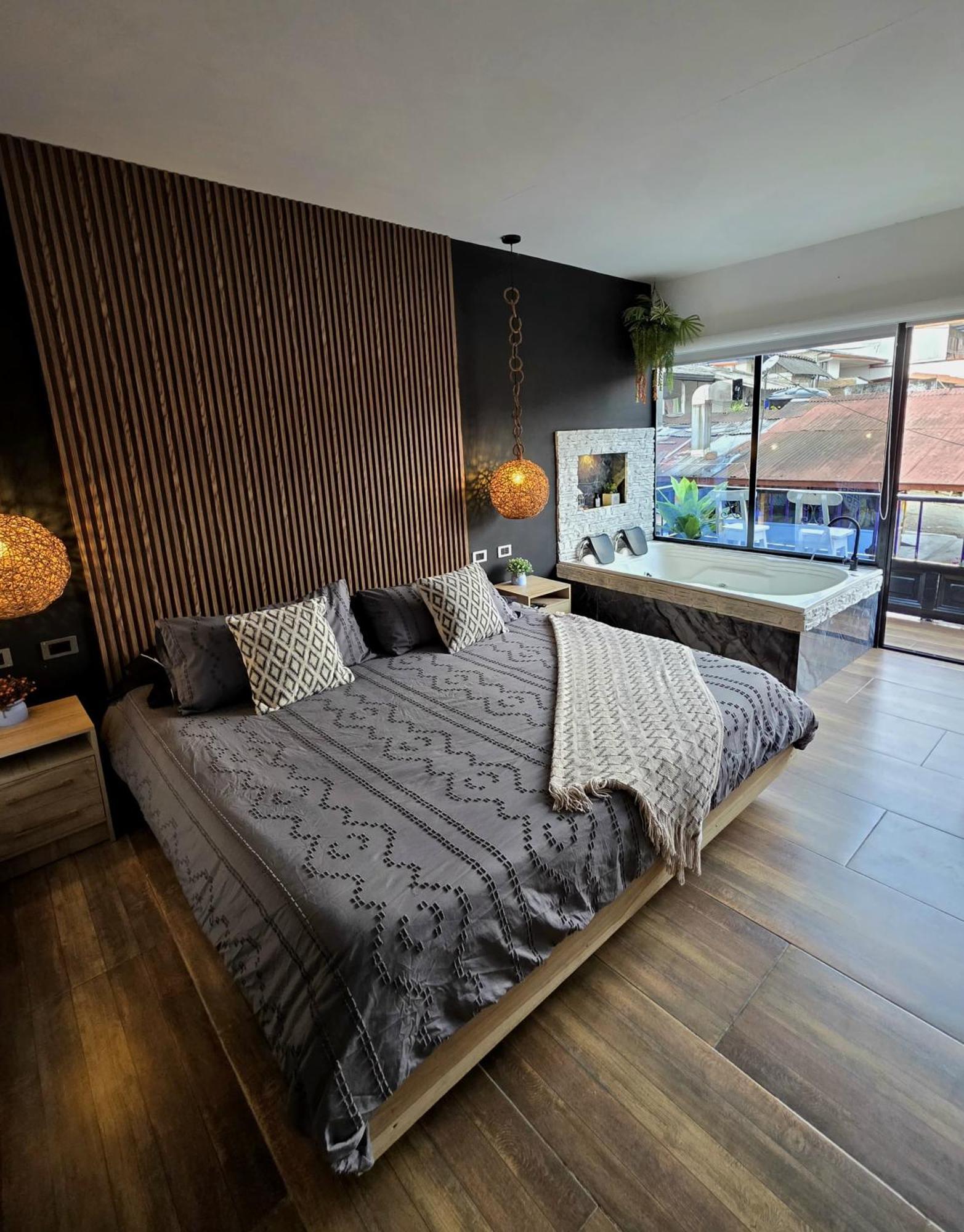 Habitacion Deluxe 2 Con Jacuzzi A 20 Mt Del Parque サレント エクステリア 写真